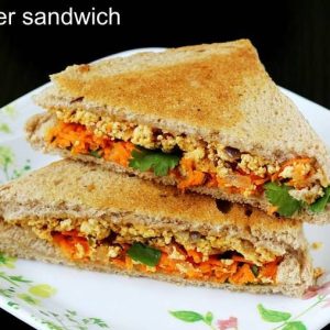 Paneer Tikka Sandwich (पनीर टिक्का सैंडविच)